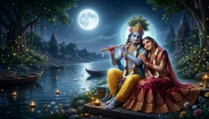 Radha Krishna Beautiful Love Photo HD Download