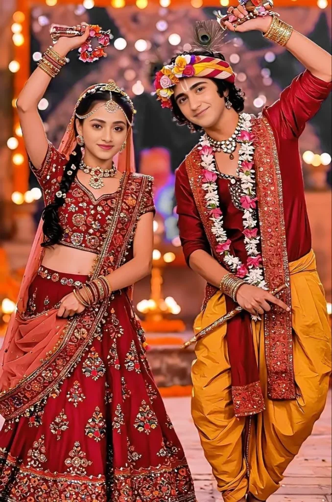 Radha Krishna Dance Images HD
